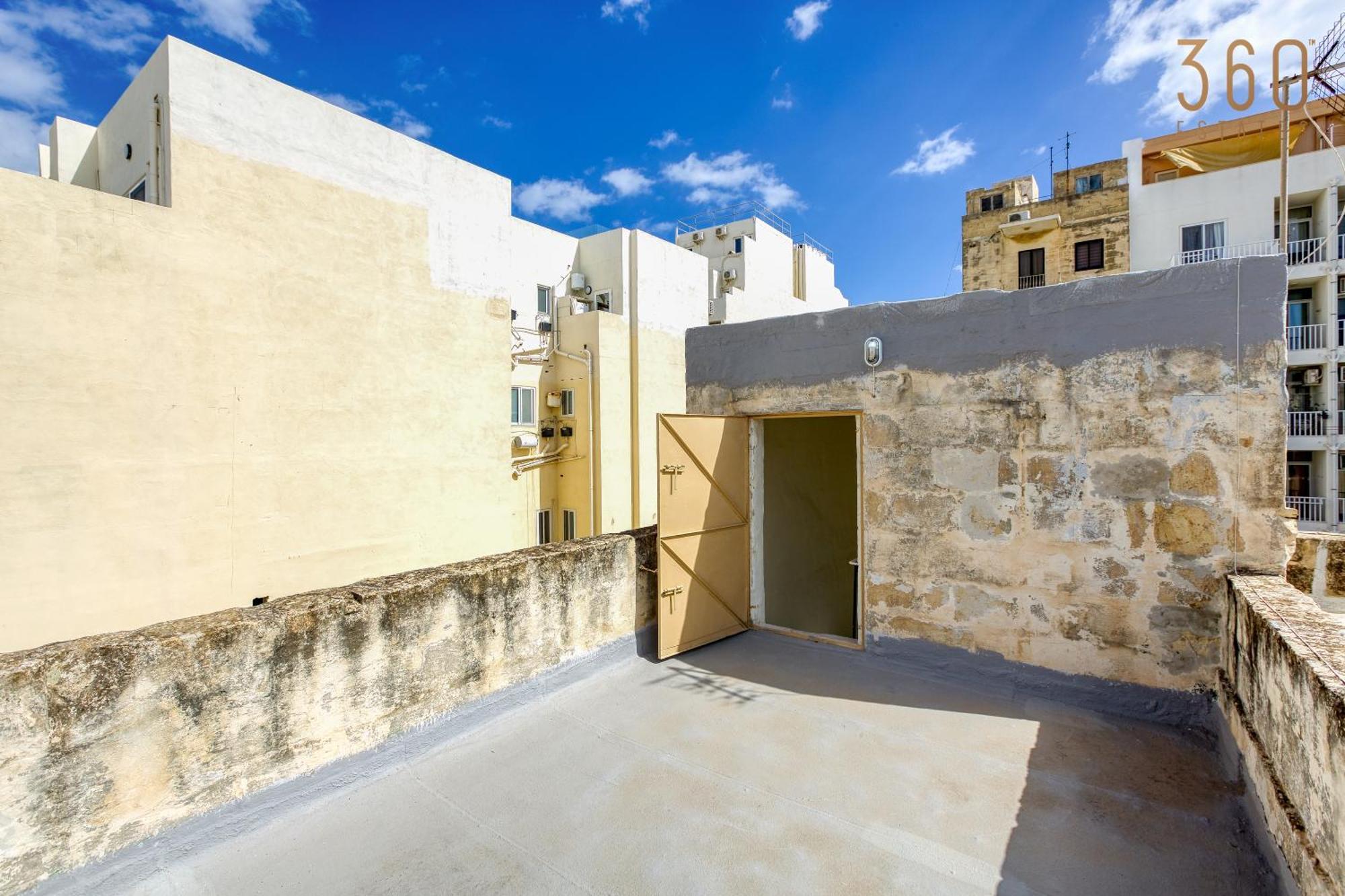 Authentic Townhouse With Backyard In By 360 Estates Sliema
