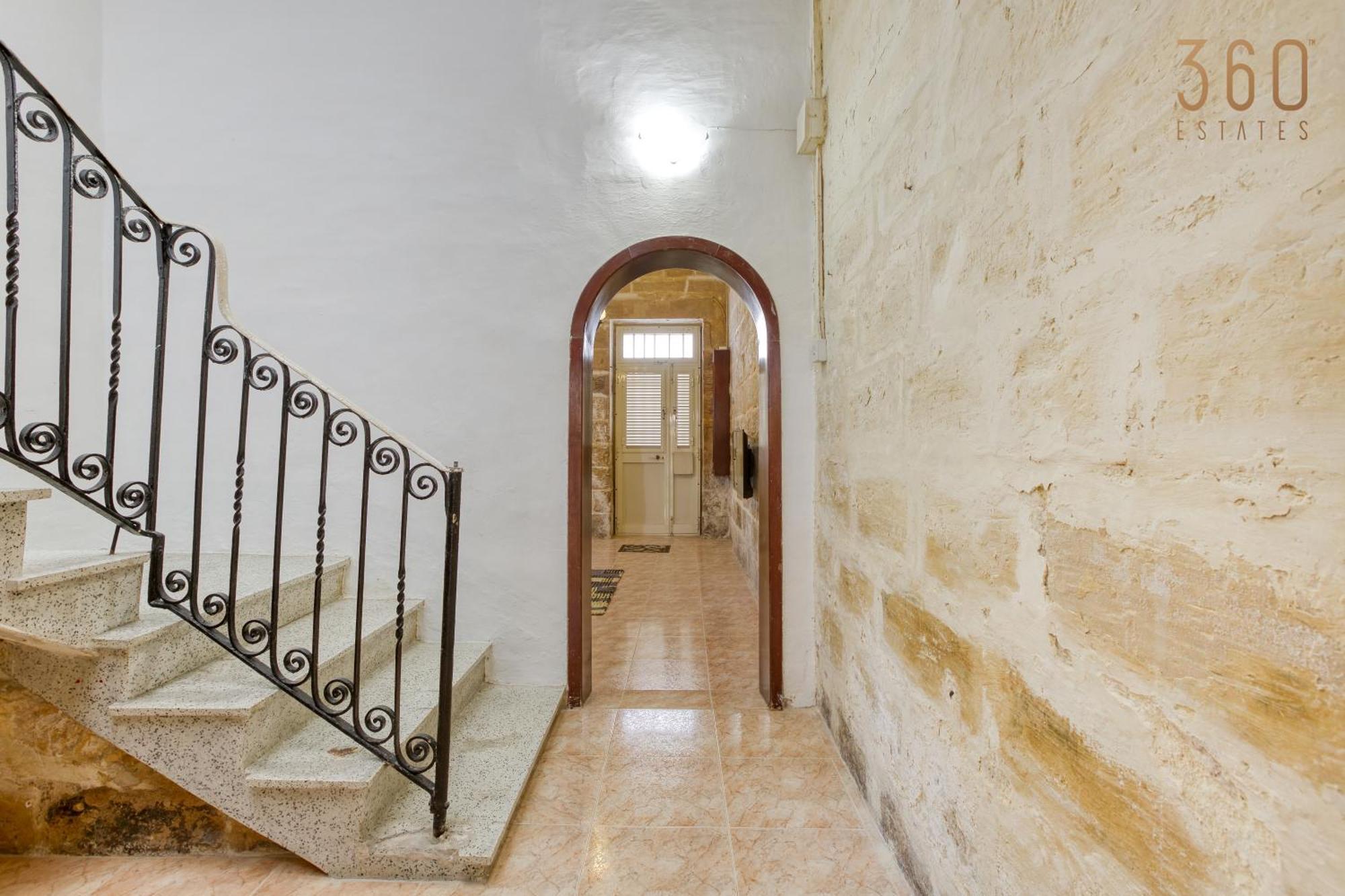Authentic Townhouse With Backyard In By 360 Estates Sliema